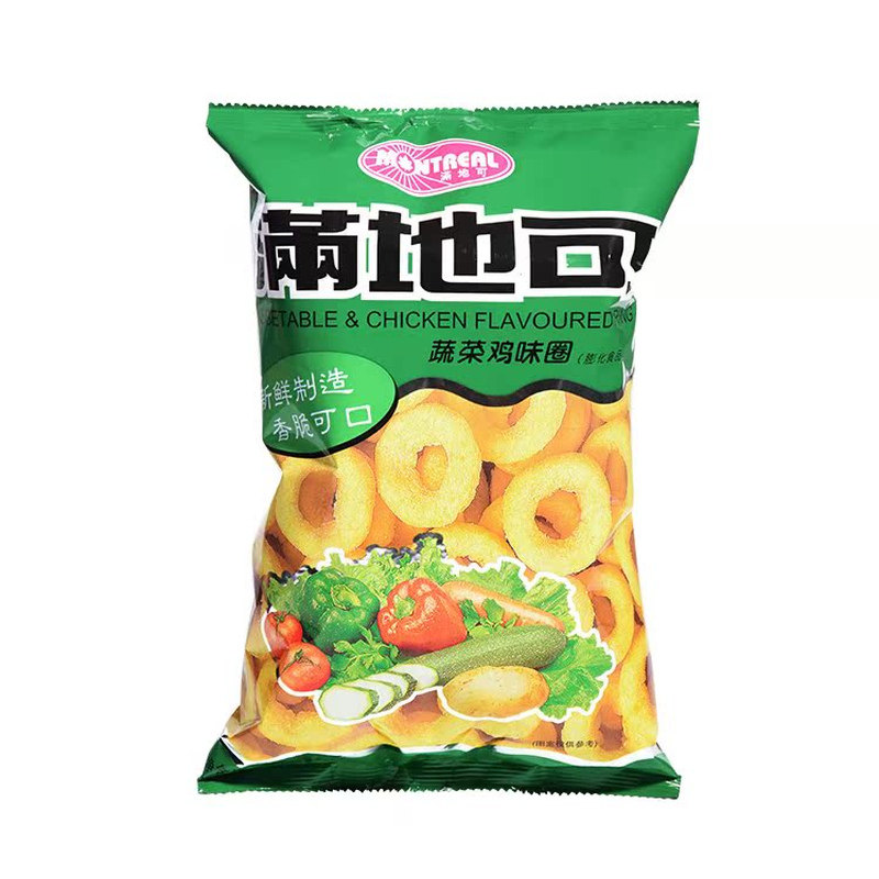 满地可品牌官方蔬菜鸡味圈非油炸