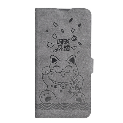 适用oppofindx9手机壳招财猫