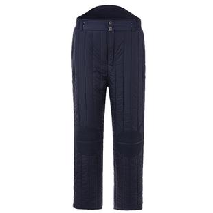 2019冬季中老年男羊驼绒加厚棉裤高腰大码加肥毛裤光面宽松保暖裤