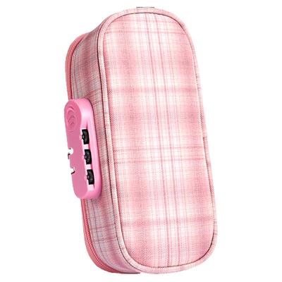 笔袋女生带密码锁不要动我的笔袋