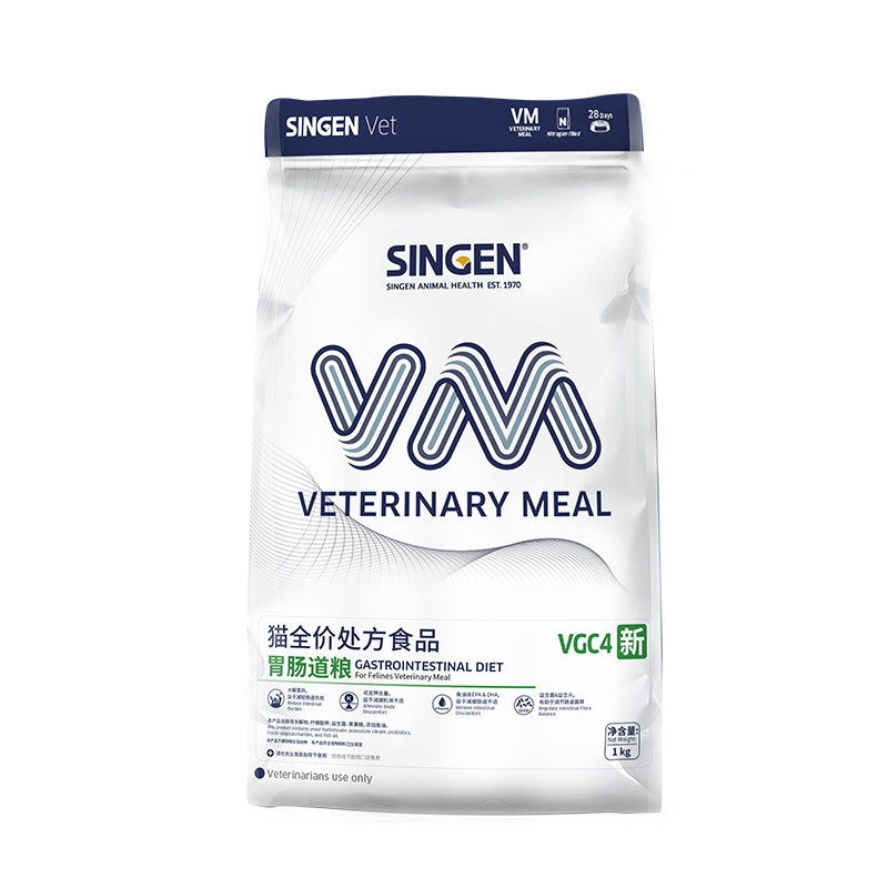 singen信元猫肠胃道全价猫粮消化
