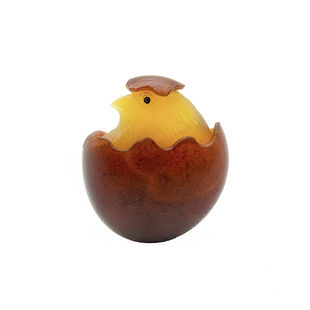 天然玛瑙原石手工雕刻出壳小鸡工艺品手把件矿物晶体矿石创意摆件