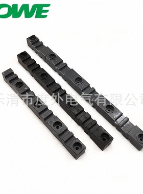 柜用三相母线夹 EL-302 358 458三相四线母线框 铜排支架