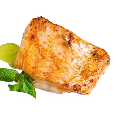 阿拉斯加鳕鱼排黑椒蒜香去刺食材