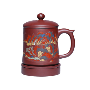 宜兴紫砂杯男女士纯手工正品原矿紫砂茶杯高档个人品茶专用泡茶杯