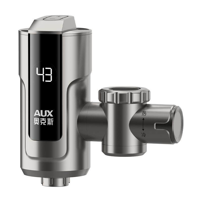 奥克斯即热式电热水龙头加热快速热厨房宝热水器家用过水热免安装