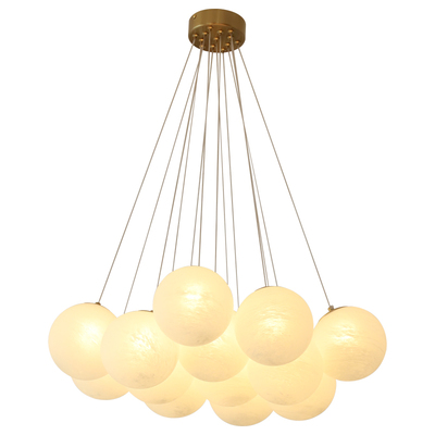 洛西可星球吊灯法式客厅玻璃