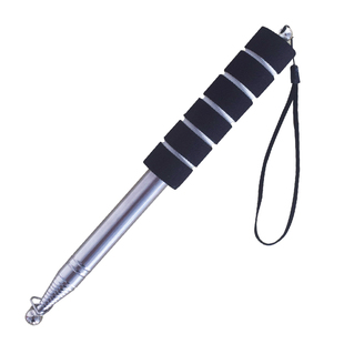 导游旗杆2.5米手持2米高档伸缩不锈钢教师教鞭专用户外幼儿园教学