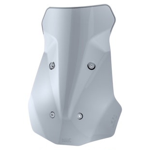 LOBOO萝卜摩托车前挡风加高本田ADV350无损改装高透光风挡黑武士