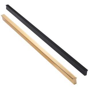 顶耐定制长度大衣柜门拉手一体通顶一门到顶衣橱顶天立地把手加长