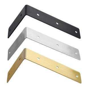 不锈钢三角支架免打孔托架直角固定器墙上隔板托支撑架置物架角码