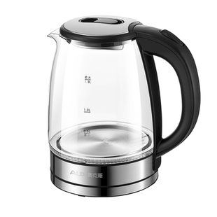 奥克斯电热水壶蓝光家用烧水壶大容量泡茶可视玻璃保温开水壶新款