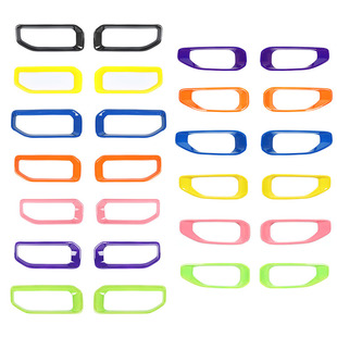 适用于jeep吉普JL牧马人/JT角斗士内饰改装饰框前后雾灯装饰配件