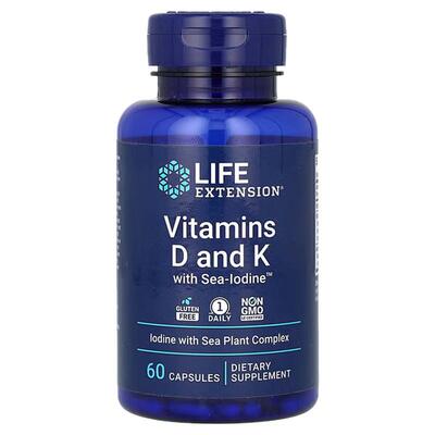 美国LifeExtension维生素D和K