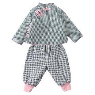 服装裁剪纸样女童唐装汉服童装中式棉袄棉服套装样板缝纫衣服图纸