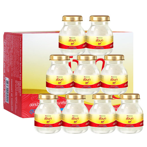 双莲燕窝即食孕妇木糖醇75mlx6瓶*2盒共12瓶2.8%旗舰店官网正品