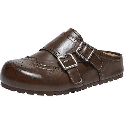 百思图2026夏季时尚复古女勃肯鞋