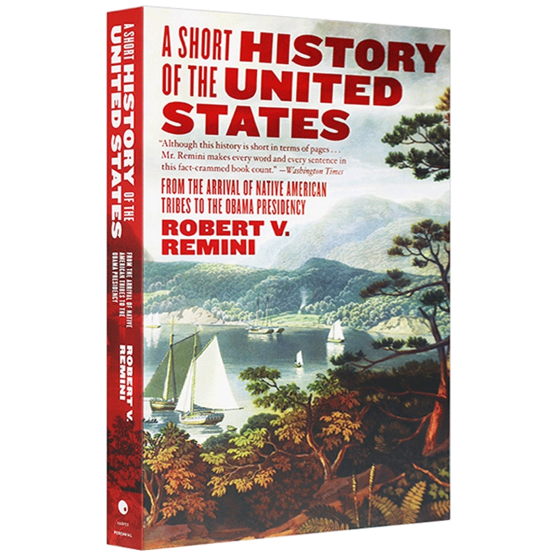 正版美国简史英文原版历史读物 A Short History of the United States进口图书英文版书籍