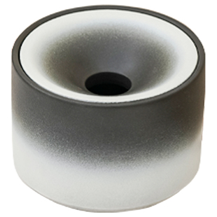 清澜粗陶漏斗式烟灰缸带盖防飞灰家用客厅高级感轻奢创意个性烟缸