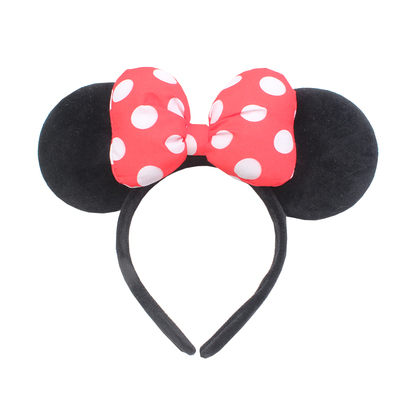 可爱波点米奇发箍拍照发饰