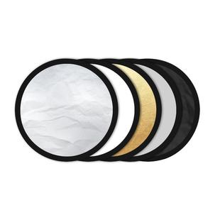 多功能美颜便携反光板折叠迷你手机拍照补光板五合一直播视频柔光板网红户外拍摄人像美白打光板自拍拍照神器