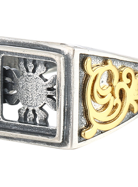 致闺蜜女s925银戒指空托