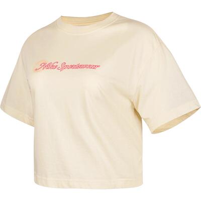 滔搏NIKE耐克女子ASWNSWCLUBSSCROPCC运动休闲短袖T恤HV4948-110