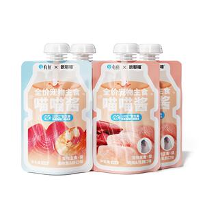 有鱼喵喵酱主食猫条餐包猫罐头