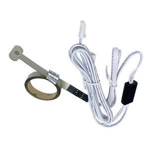 薄膜开关免开孔12v24v触摸感应开关渐亮渐灭按键橱柜led灯带感应