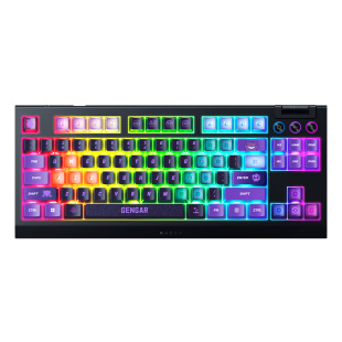 Razer雷蛇黑寡妇蜘蛛V4竞技极速版耿鬼三模热插拔电脑机械键盘
