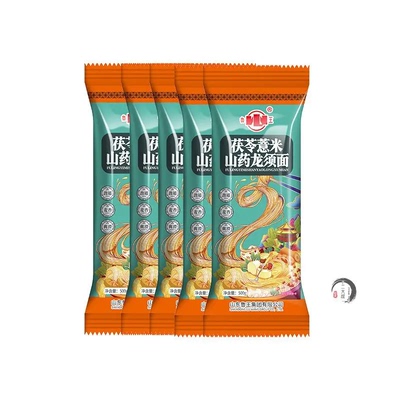 正宗茯苓薏米山药龙须面淮山面条