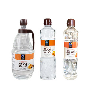 清净园玉米糖稀韩国进口水怡糖稀多种规格拌菜腌泡菜牛轧糖白糖稀