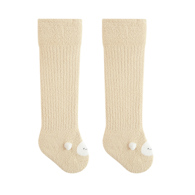新生婴儿长筒袜加厚保暖高筒a类
