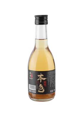 绍兴无焦糖色黄酒瓶装250ml