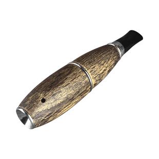 鱼雷烟斗华云同款手工男烟具防风一口香户外旅行便携随身雪茄斗