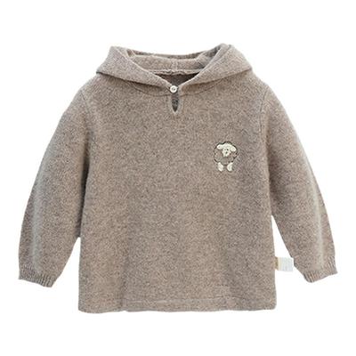 whitewheat冬装小羊纯羊毛针织衫