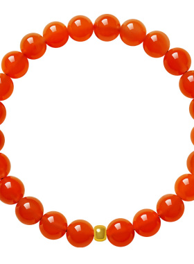 宫里上新新年礼物红色手串