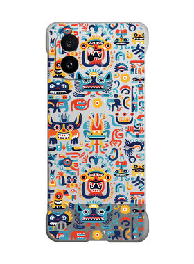 图腾适用一加15t手机壳turbo6v保护套1加13防摔1+12硬壳11小众oneplus8t透明一家7无边框1+10pro创意9por网红