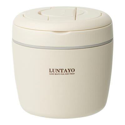 luntayo保温饭盒双层316L不锈钢