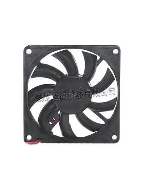 供应 DC8015直流散热风扇 80*80*15含油5V12V24V电脑工业风扇