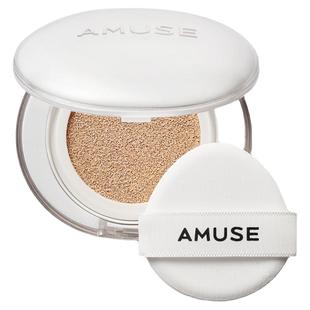 韩国Amuse新品气垫水润奶粉霜白盒陶瓷遮瑕定妆保湿自然提亮肤色