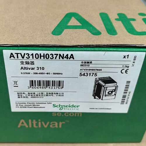 议价ATV310H037N4A施耐德ATV310变频器-0.37kw全新原装正品现货包