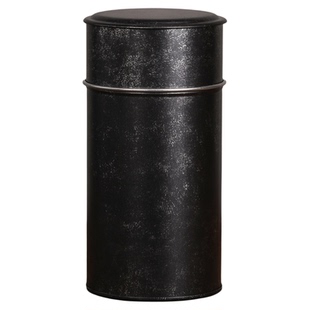 复古金属茶叶罐银色雪花铁罐子岩茶乌龙茶茶叶铁罐陈皮银针存茶桶