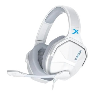 西伯利亚V13PRO游戏耳麦头戴式有线电脑笔记本专用电竞耳麦白色