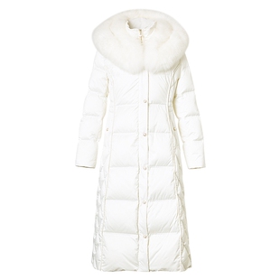 【匈牙利进口白鹅绒】La Koradior拉珂蒂加厚长款鹅绒羽绒服过膝