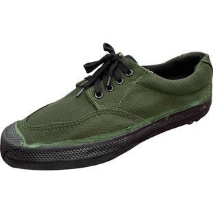 3539解放鞋男女耐磨防滑工地劳动胶鞋低帮帆布民工干活户外建工鞋