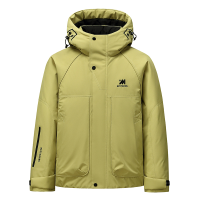 鸭鸭2025冬新款三防冲锋衣羽绒服