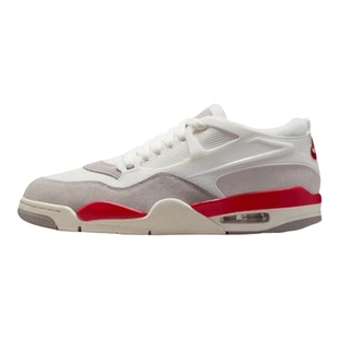Jordan Air Jordan 4 RM Sail/Fire Red男款白灰篮球鞋HF8126-100