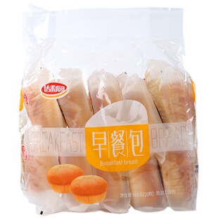 达利园品质早餐包400g袋 早餐夹心面包礼盒 零食糕点点心蛋糕