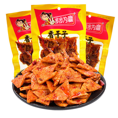 步步为赢香干子50克湖南香辣豆干